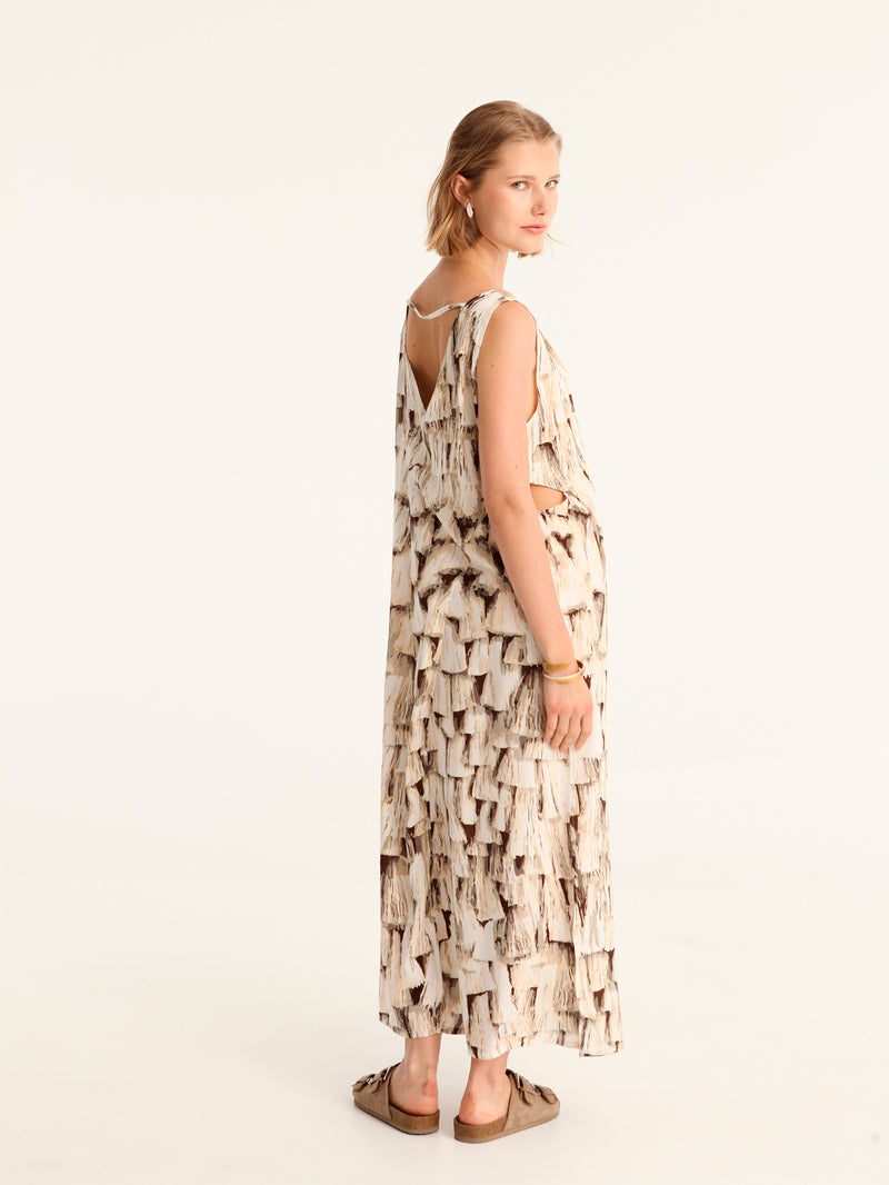 TASSELS cross wear dress