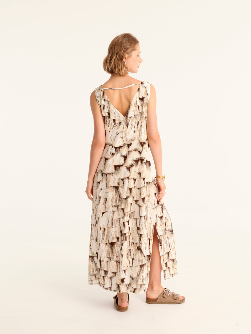 TASSELS cross wear dress