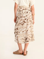 TASSELS wrap skirt