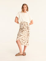 TASSELS wrap skirt
