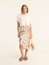 TASSELS wrap skirt