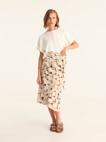 TASSELS wrap skirt