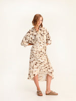 TASSELS wrap skirt