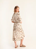 TASSELS wrap skirt