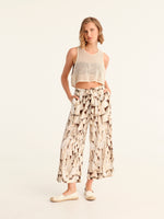 TASSELS loose leg pants