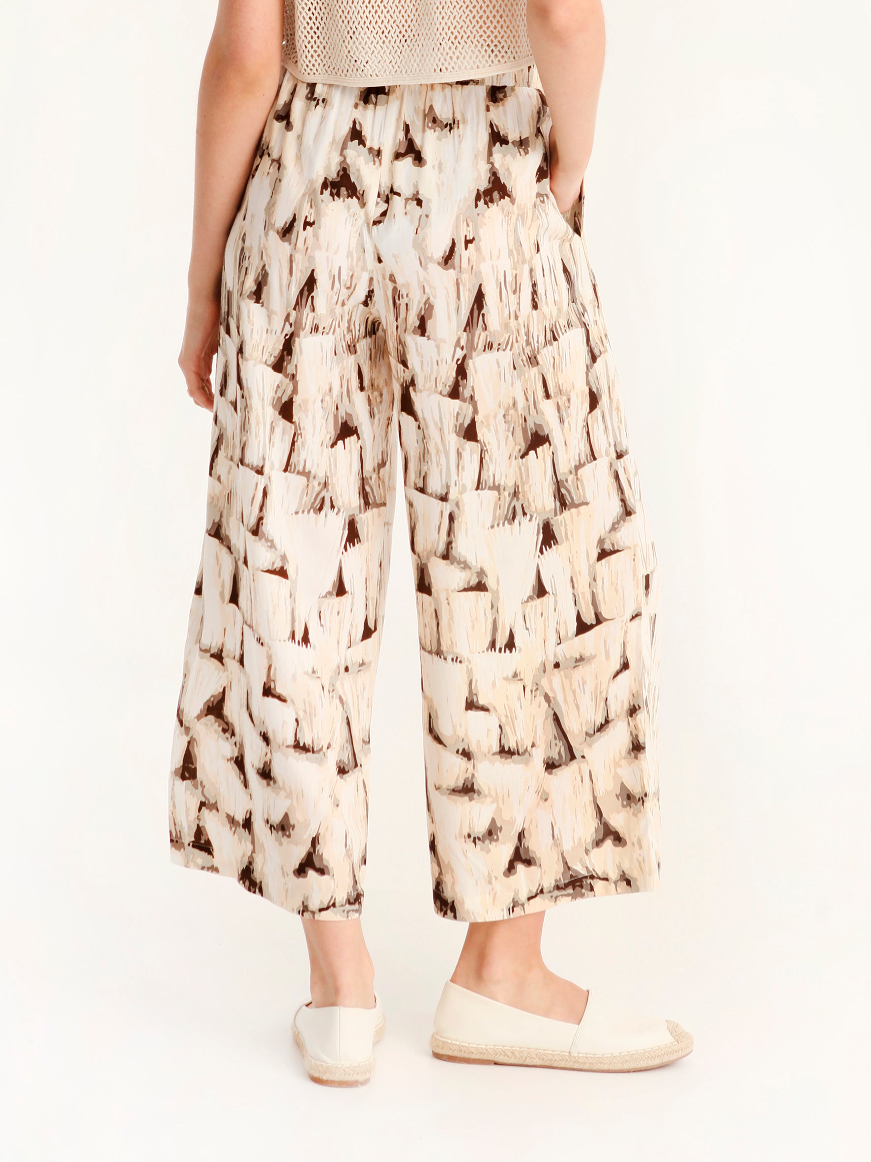 TASSELS loose leg pants