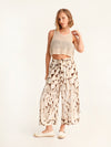NET BEIGE cropped top