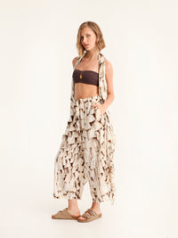 TASSELS loose leg pants