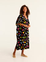 MORE AMOR maxi square caftan