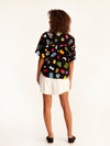 MORE AMOR cropped shirt