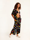 MORE AMOR cropped shirt