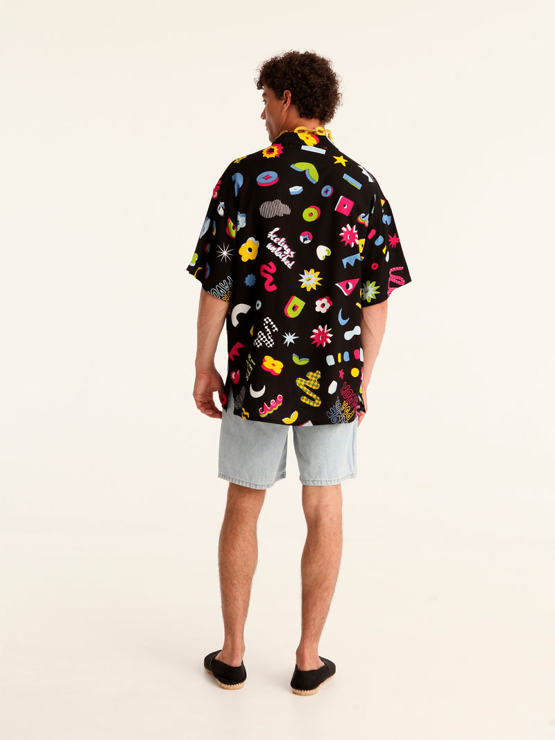 MORE AMOR mao men shirt