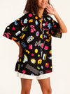 MORE AMOR mao men shirt