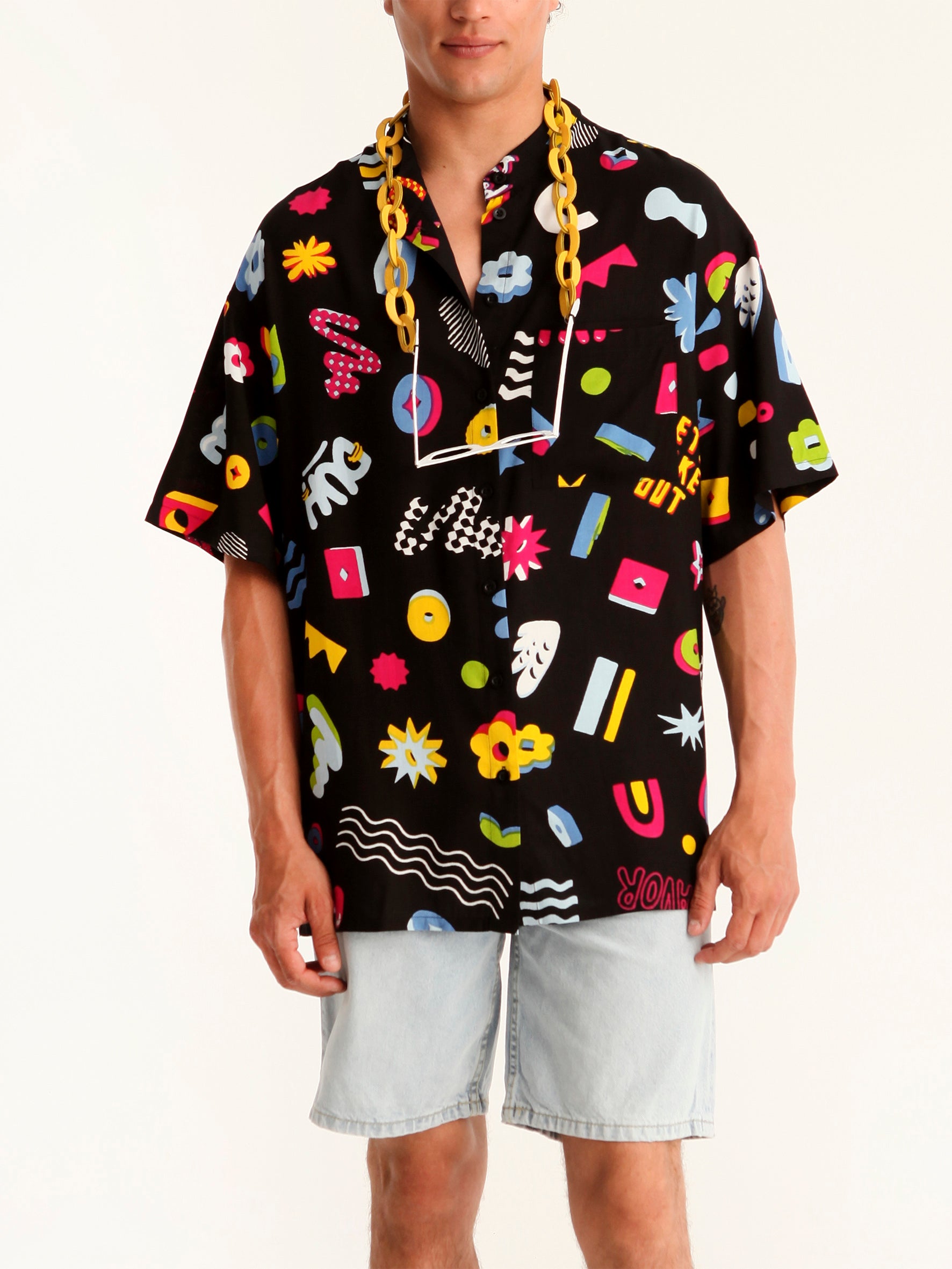 MORE AMOR mao men shirt