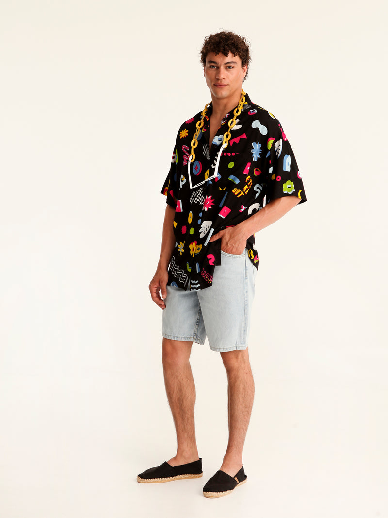 MORE AMOR mao men shirt