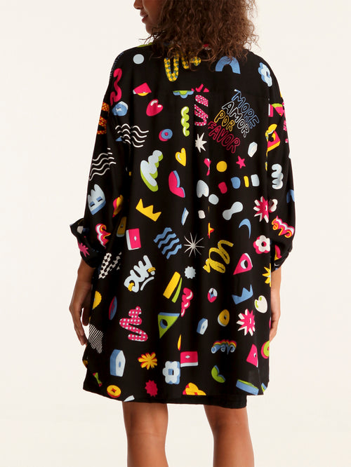 MORE AMOR loose shirt
