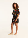 MORE AMOR wrap kimono top