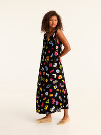 MORE AMOR cross wear dress
