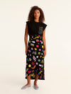 MORE AMOR wrap skirt
