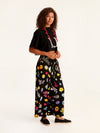 MORE AMOR loose leg pants