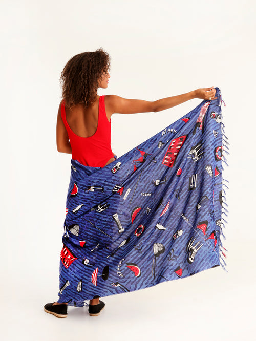 TOURISTA pareo sarong