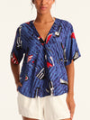 TOURISTA cropped shirt