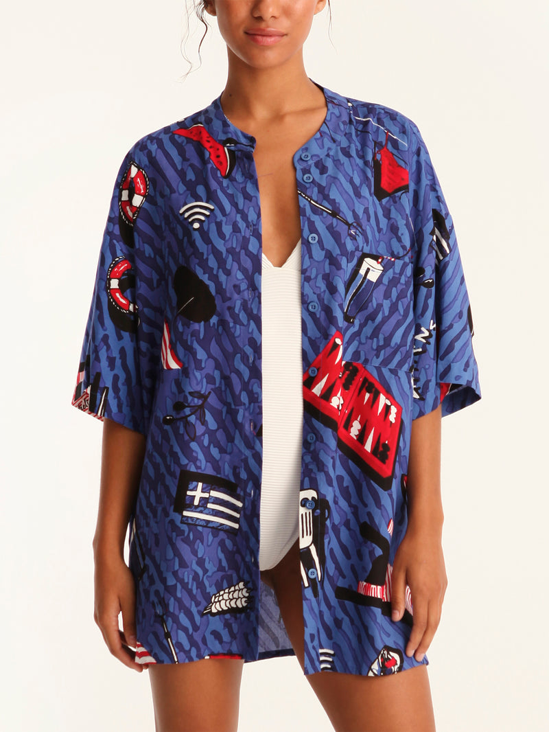 TOURISTA mao men shirt