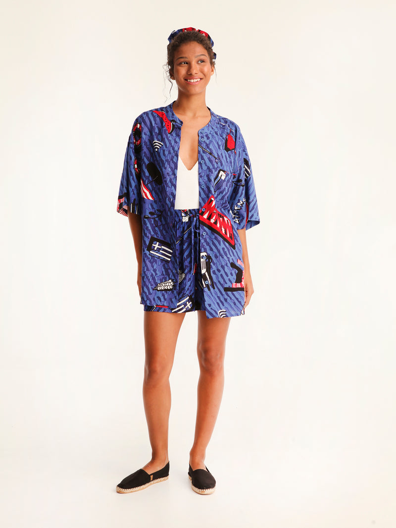 TOURISTA mao men shirt