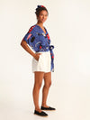 TOURISTA wrap kimono top