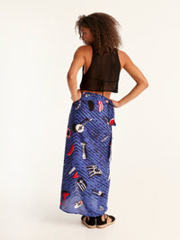 TOURISTA wrap skirt