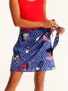 TOURISTA mini wrap skirt