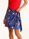 TOURISTA mini wrap skirt