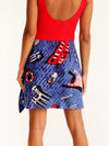 TOURISTA mini wrap skirt