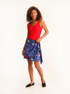 TOURISTA mini wrap skirt