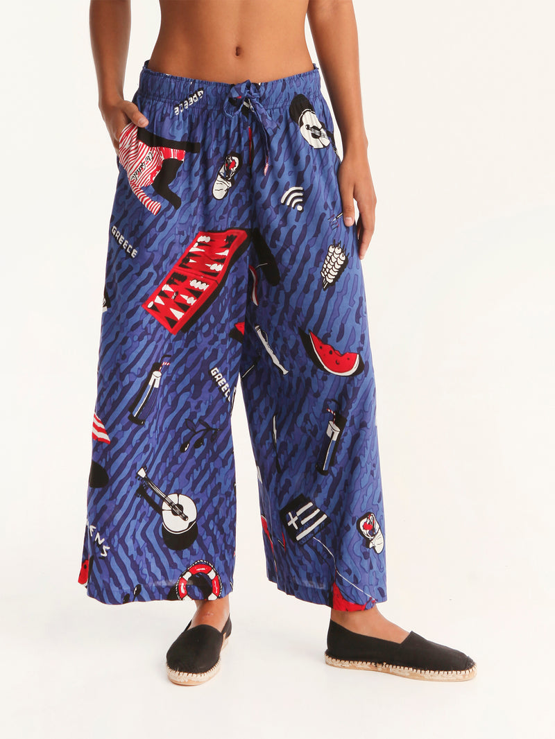 TOURISTA loose leg pants