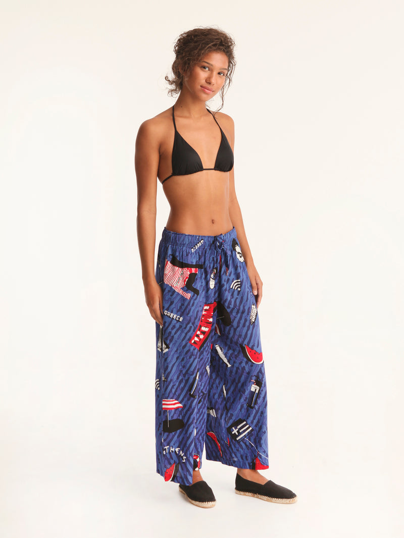 TOURISTA loose leg pants