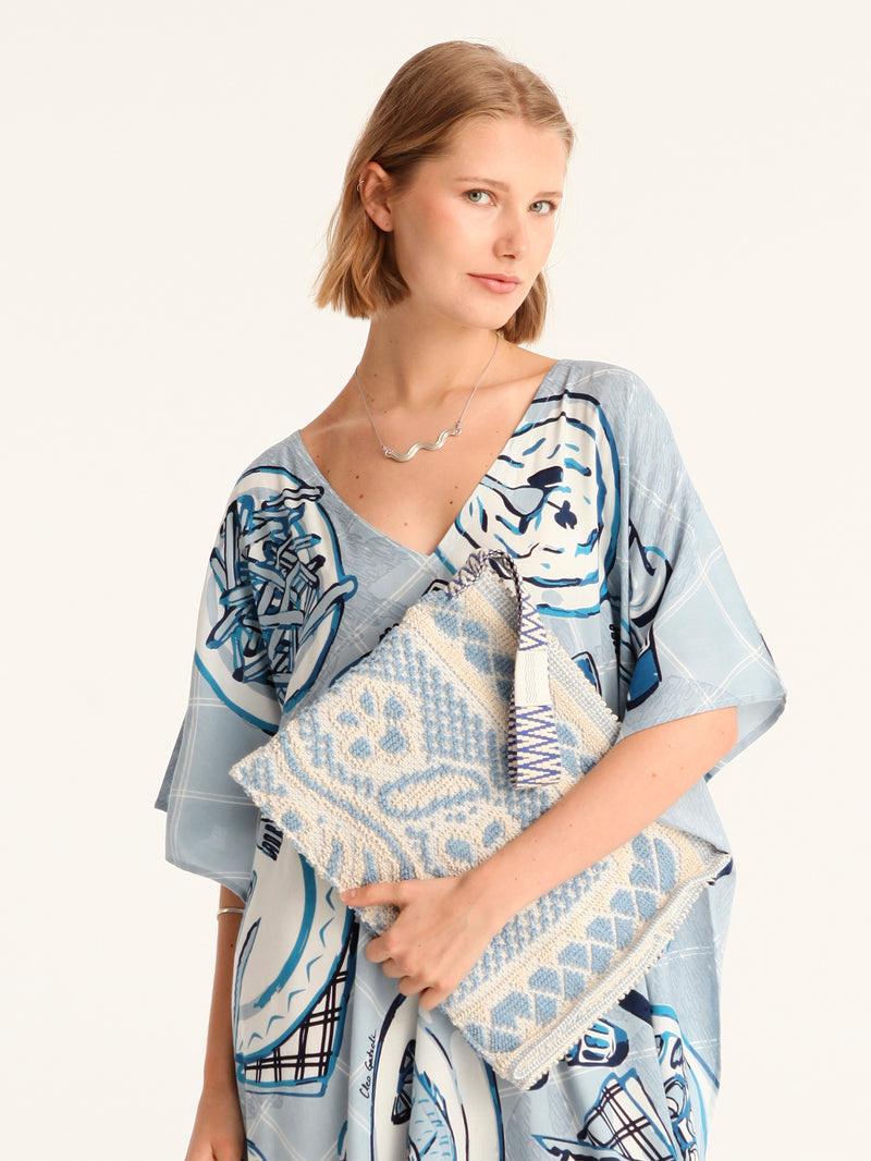 BON APPETIT maxi square caftan