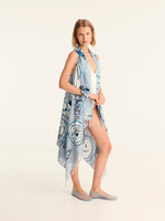 BON APPETIT pareo vest with coconut button