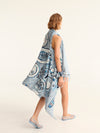 BON APPETIT pareo vest with coconut button