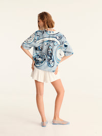 BON APPETIT cropped shirt