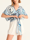 BON APPETIT wrap kimono top