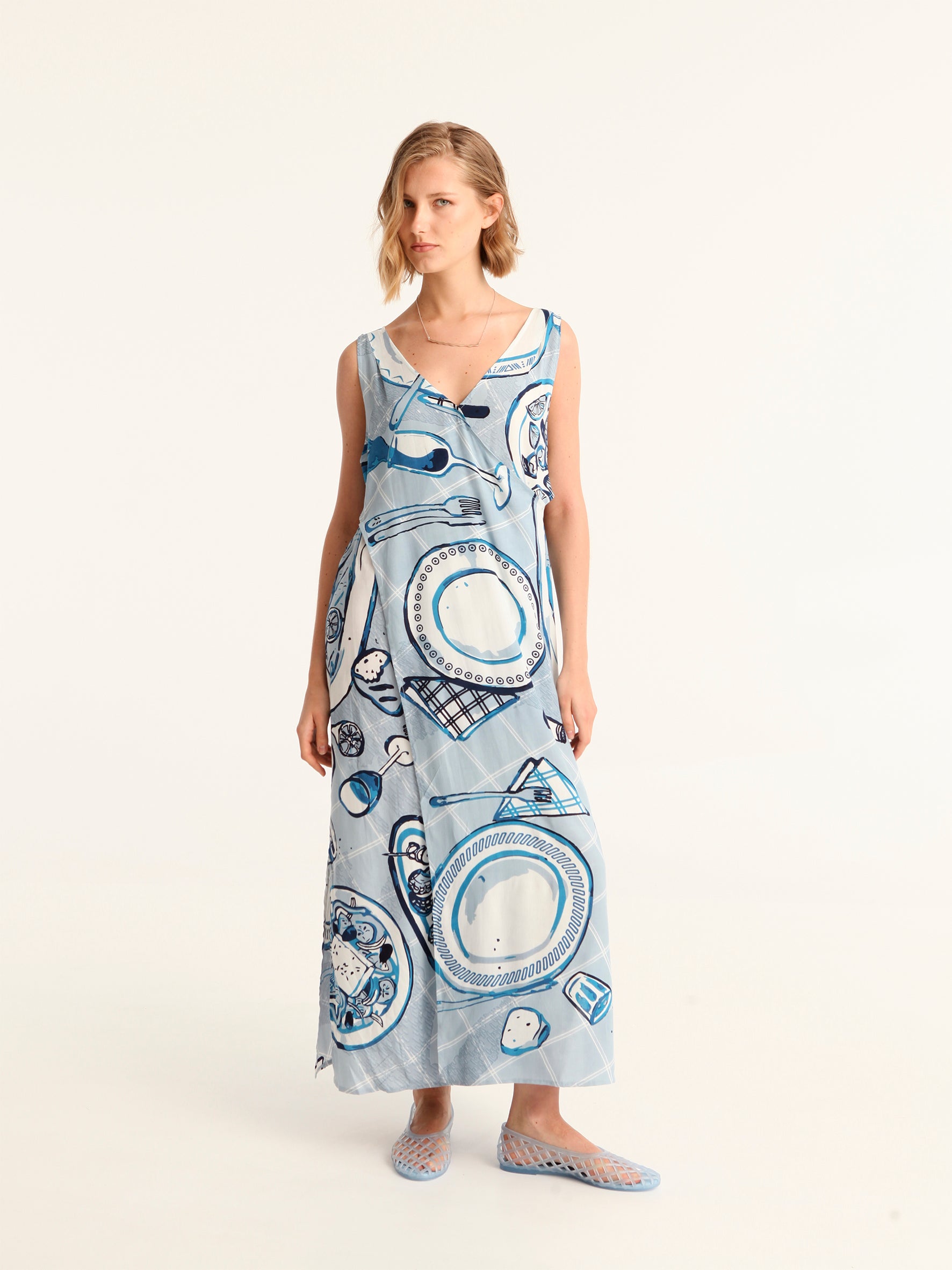 BON APPETIT cross wear dress