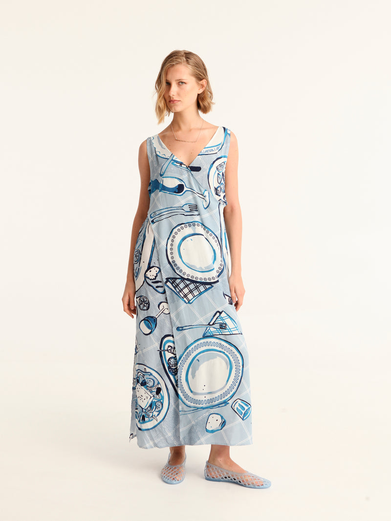 BON APPETIT cross wear dress
