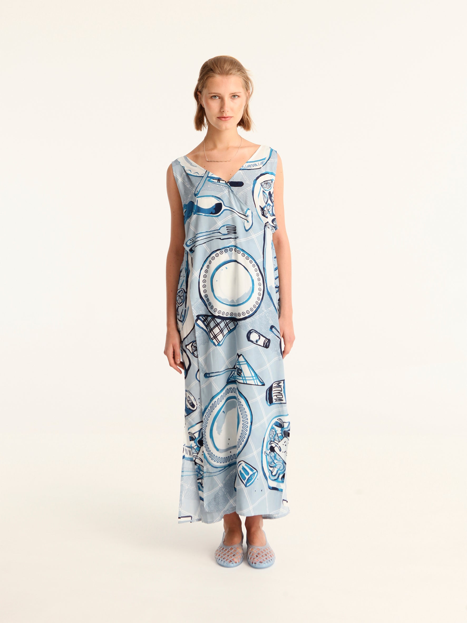 BON APPETIT cross wear dress