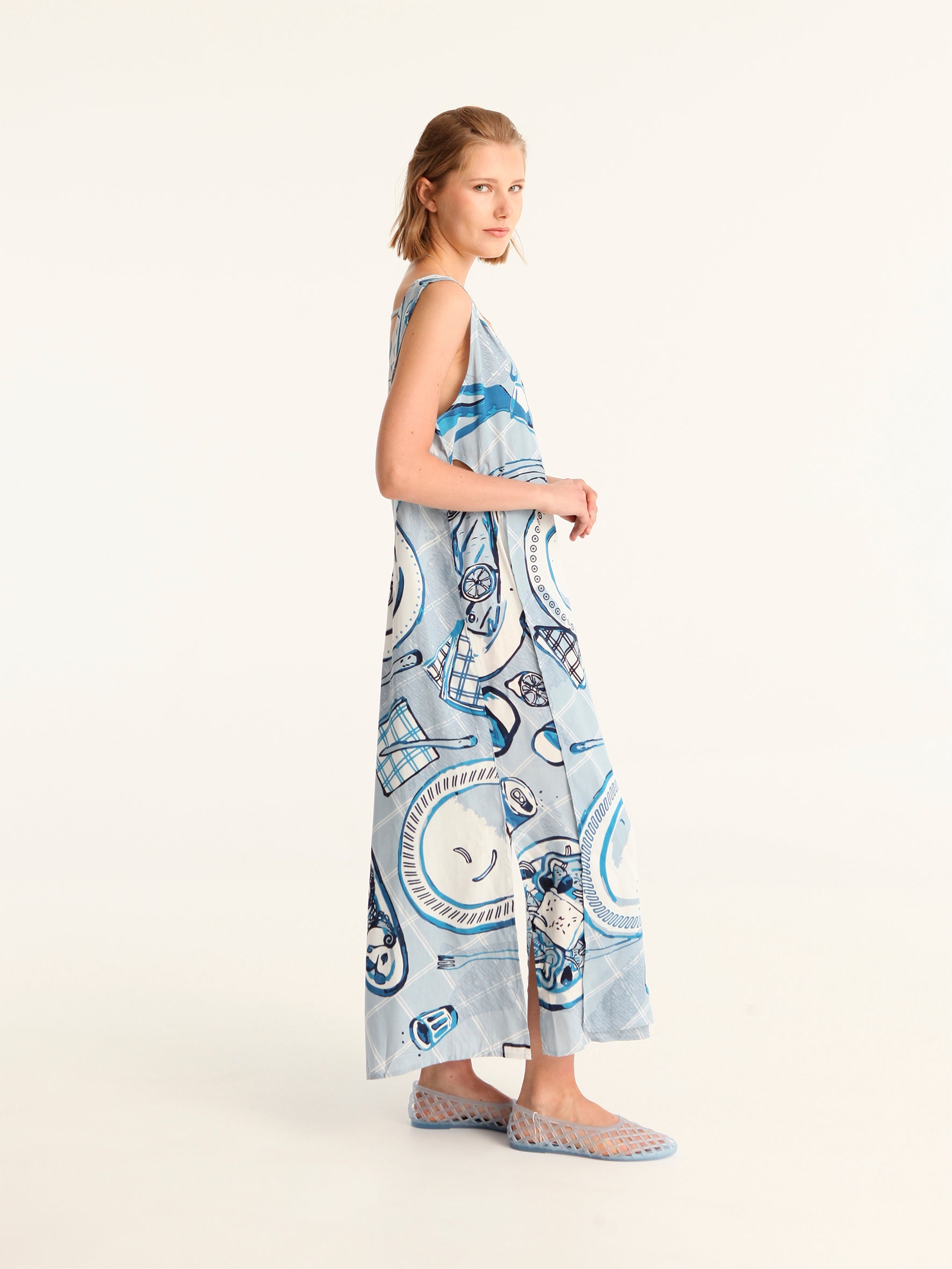 BON APPETIT cross wear dress