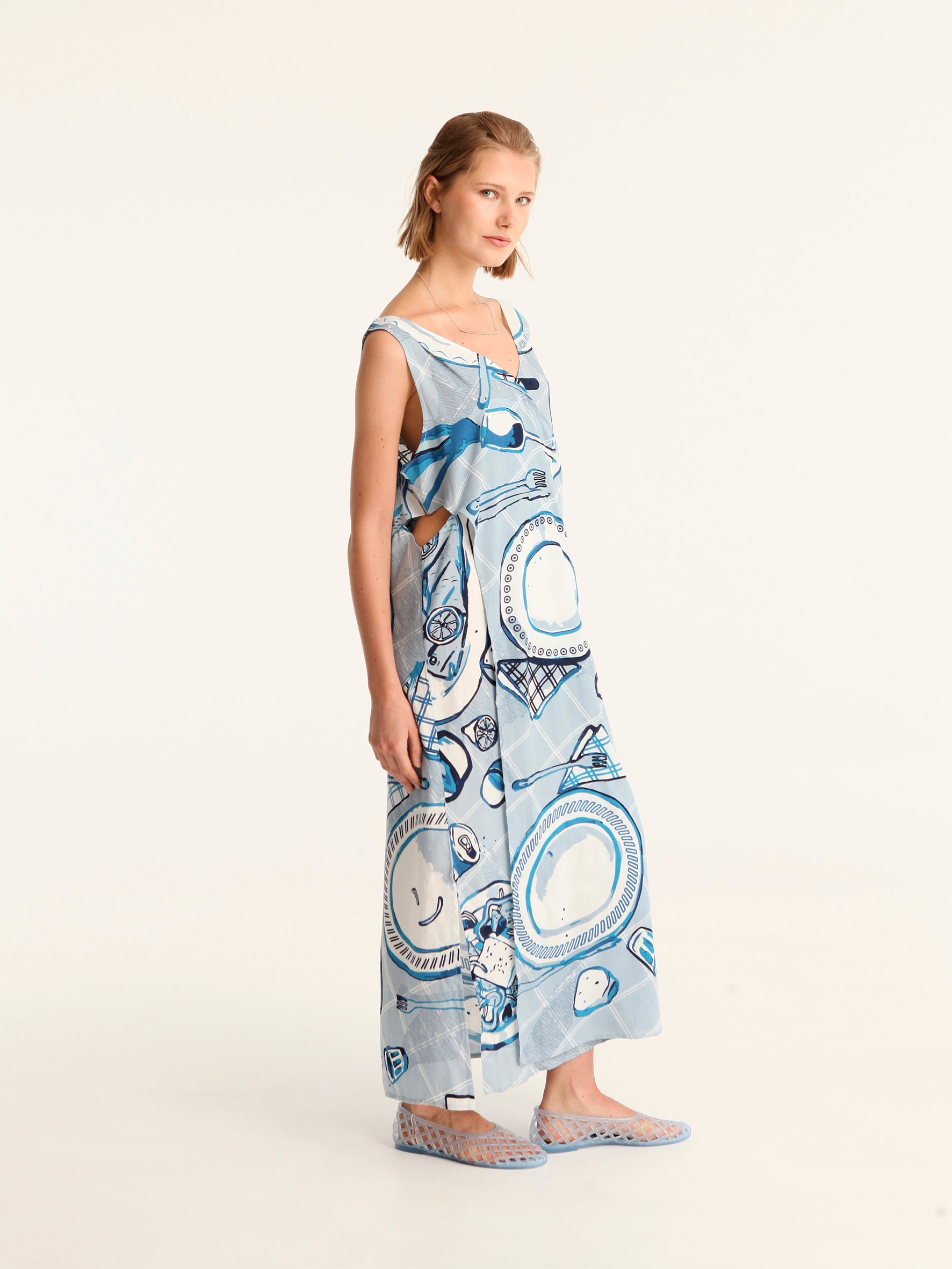 BON APPETIT cross wear dress