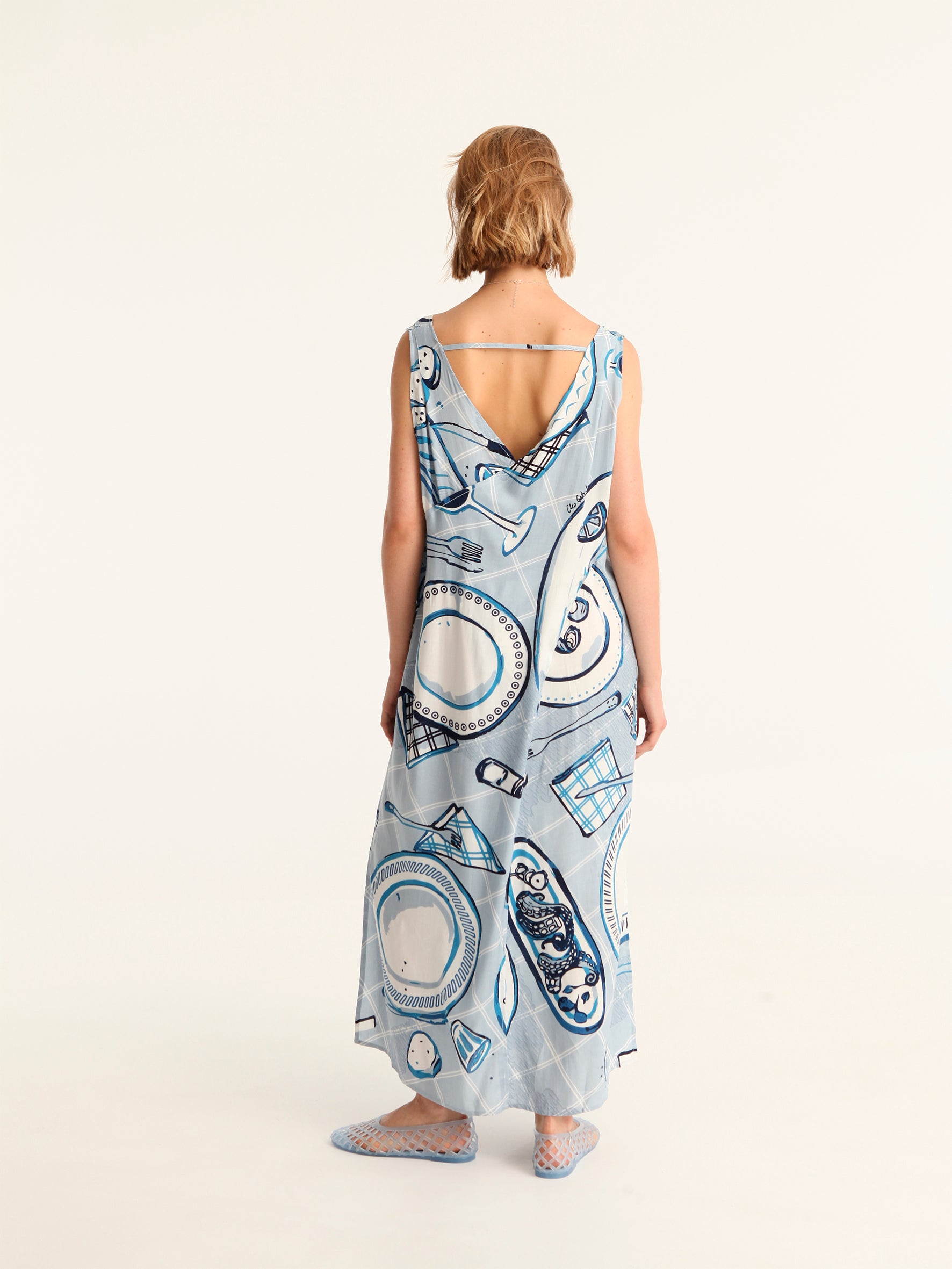 BON APPETIT cross wear dress