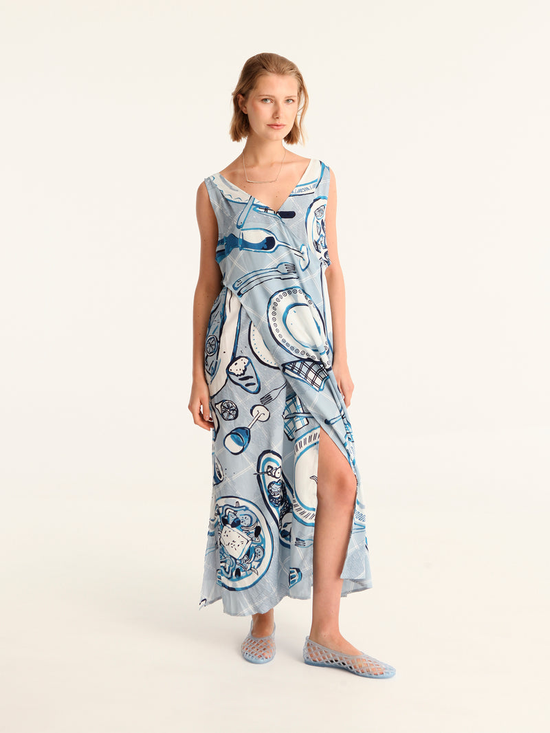 BON APPETIT cross wear dress
