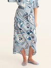 BON APPETIT wrap skirt