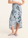 BON APPETIT wrap skirt